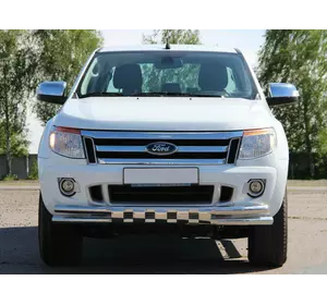 Передній захист ST016 (нерж.) для Ford Ranger 2011-2022 рр