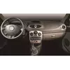 Накладки на панель 2008-2012 карбон для Renault Clio III рр