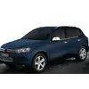 Нижній молдинг скла (4 шт, нерж) для Volkswagen Touareg 2010-2018 рр