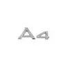Логотип А4 Під оригінал для Ауди A4 B5 1994-2001 рр