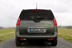 Хром планка над номером OmsaLine (нерж) для Peugeot 5008 2009-2016рр