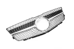 Передня решітка Diamond Silver (2009-2012) для Mercedes GLK сlass X204