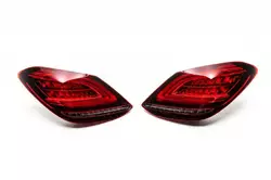 Задні ліхтарі Рестайлінг (2 шт) для Mercedes C-сlass W205 2014-2021рр