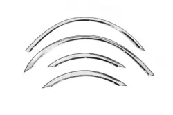 Накладки на арки (4 шт, нерж) для Mercedes Viano 2004-2015 рр