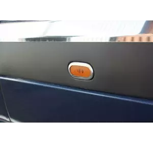 Обведення габаритів (6 шт, нерж) Carmos - Турецька сталь для Mercedes Sprinter W906 2006-2018 рр