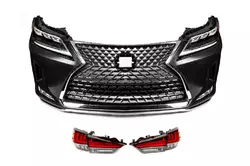 Комплект рестайлінгу в 2021 рік (бампер, фари, стопи) для Lexus RX 2016-2022 рр