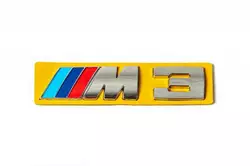 Емблема M3 (120мм на 27мм) для BMW 3 серія F-30/31/34 2012-2019рр