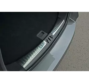 Накладка на поріг багажника 2016-2019 (2 частини, нерж) для Ford Kuga/Escape рр