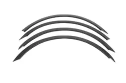 Накладки на арки (4 шт, чорні) для Renault Espace 2002-2014 рр