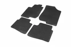 Гумові килимки (4 шт, Polytep) для Kia Ceed 2007-2012 рр