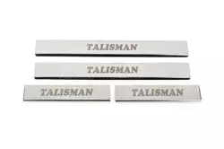 Накладки на пороги (4 шт, нерж) для Renault Talisman