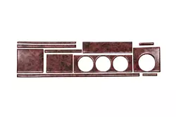 Декоративна накладка на панель Темне дерево для Ауди 80/90 1987-1996 рр