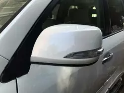 Кришки дзеркал (з повторювачем, стиль 2014 року) Чорний колір для Toyota Land Cruiser Prado 150