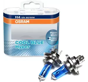 Лампа головного світла Osram H4 60/55W Cool Blue Hyper 64193CBH для Універсальні товари