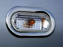 Обведення поворотника (2 шт., нерж.) для Ford Focus II 2008-2011 рр