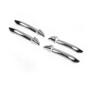 Накладки на ручки (4 шт, нерж) для Mercedes ML W164