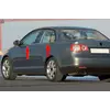 Зовнішня окантовка вікон (4 шт, нерж) OmsaLine - Італійська нержавійка для Volkswagen Jetta 2006-2011 рр