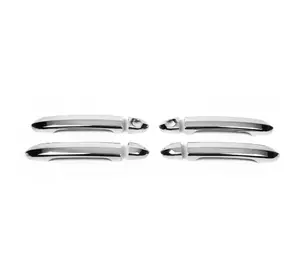 Накладки на ручки OmsaLine (нерж) 5 ручок (1 під ключ) для Volkswagen Crafter 2017-2024 рр