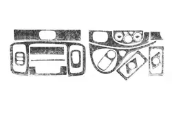 Накладки на панель Титан для Renault Trafic 2001-2015 рр