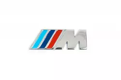 Напис М 80мм на 30мм (нержавійка) для BMW 3 серія E-46 1998-2006 рр