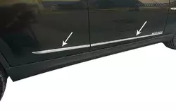 Молдинг дверний (4 шт, нерж) для BMW X1 E-84 2009-2015рр