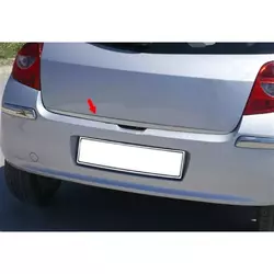 Кромка багажника (нерж.) для Renault Clio III 2005-2012 рр