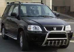 Кенгурятник WT003 нерж.) для Honda CRV 1996-2001 рр