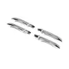 Накладки на ручки (4 шт, нерж) Carmos -Турецька сталь для Seat Leon 2013-2020 рр