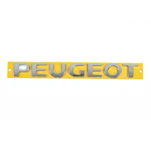 Напис Peugeot 8665CH (185мм на 21мм) для Peugeot 407