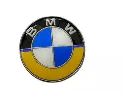 Задня емблема 74мм (UA-Style) для BMW 3 серія F-30/31/34 2012-2019рр