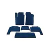 Килимки салону 3 ряди (EVA, Синій) для Nissan Patrol Y62 2010-2024 рр