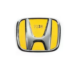 Емблема (хром, самоклейка) 80мм на 65мм для Тюнінг Honda