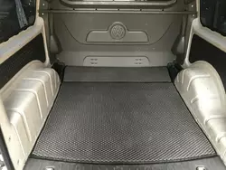 Килимок багажника V1 MAXI (EVA, поліуретановий, чорний) для Volkswagen Caddy 2004-2010 рр