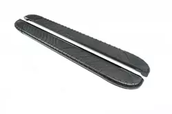 Бокові пороги Bosphorus Black (2 шт., Алюміній) для Chevrolet Trailblazer 2012-2024 рр
