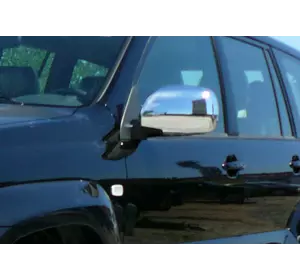 Накладки на дзеркала (2 шт, нерж.) для Lexus GX470