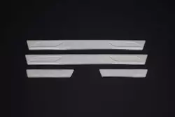 Накладки на пороги OmsaLine V2 (4 шт, нерж) для Fiat Tipo 2016-2024 рр