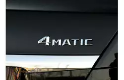 Надпис «4 matic» для Тюнінг Mercedes
