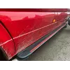Бокові пороги Maya Red (2 шт., алюміній) Long/ExtraLong для Volkswagen Crafter 2006-2017рр