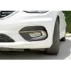 Окантовка протитуманних ліхтарів (2016-2020) ABS - чорний хром для Fiat Tipo рр