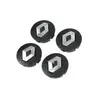 Ковпачки диски чорні 5882B (56мм на 52мм, 4 шт) для Тюнінг Renault