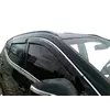 Вітровики з хром молдингом (4 шт, HIC) для Hyundai Santa Fe 3 2012-2018рр