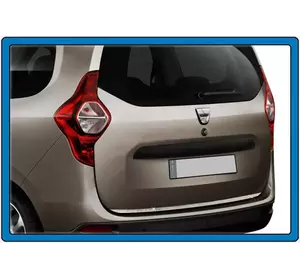 Накладки на кромка багажника (нерж.) для Renault Lodgy 2013-2022 рр