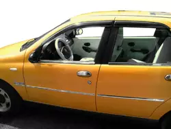 Молдинг дверний (нерж.) для Fiat Albea 2002-2024 рр
