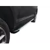 Бокові пороги Maya V1 (2 шт., алюміній) для Volkswagen Touareg 2010-2018 рр