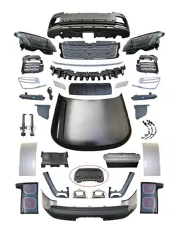 Комплект рестайлінгу в SVA 2018-2024 (з фарами) для Range Rover IV L405 рр