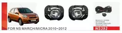 Противотуманки 2010-2012 (2 шт, галогенні) для Nissan Micra K13 рр