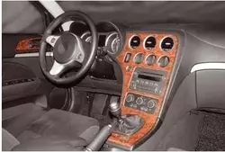 Накладки на панель (Meric) Титан для Alfa Romeo 159 2005-2011 рр