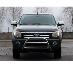Передній захист WT022 (нерж.) для Ford Ranger 2011-2024 рр