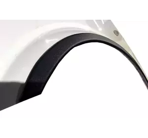 Накладки на арки (4 шт, чорні) для Mercedes Viano 2004-2015 рр
