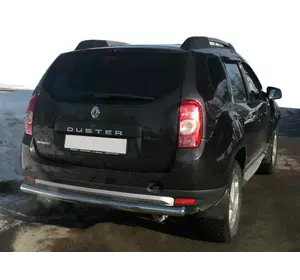 Задня дуга пряма (нерж.) для Dacia Duster 2008-2018 рр